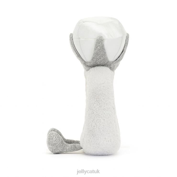 Jellycat Toy V248Z535 Amuseable Diamond Ring Grey