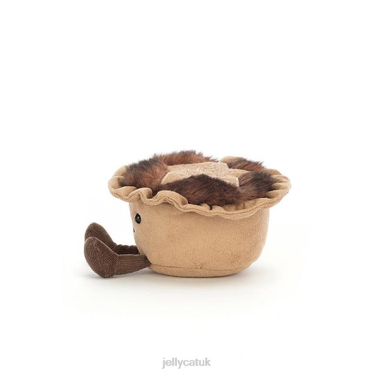 Jellycat Toy V248Z54 Amuseable Mince Pie Tan