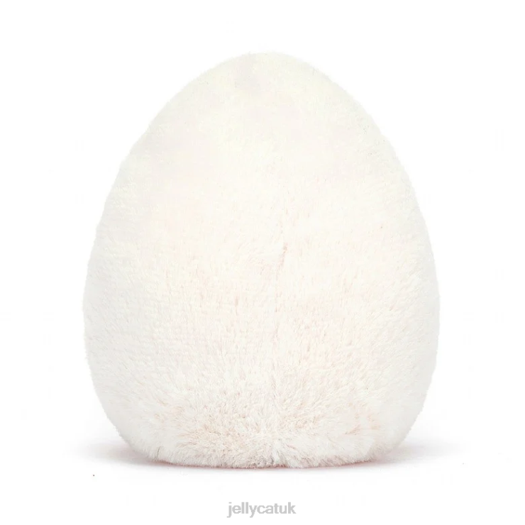 Jellycat Toy V248Z55 Amuseable Boiled Egg Chic White and Yellow