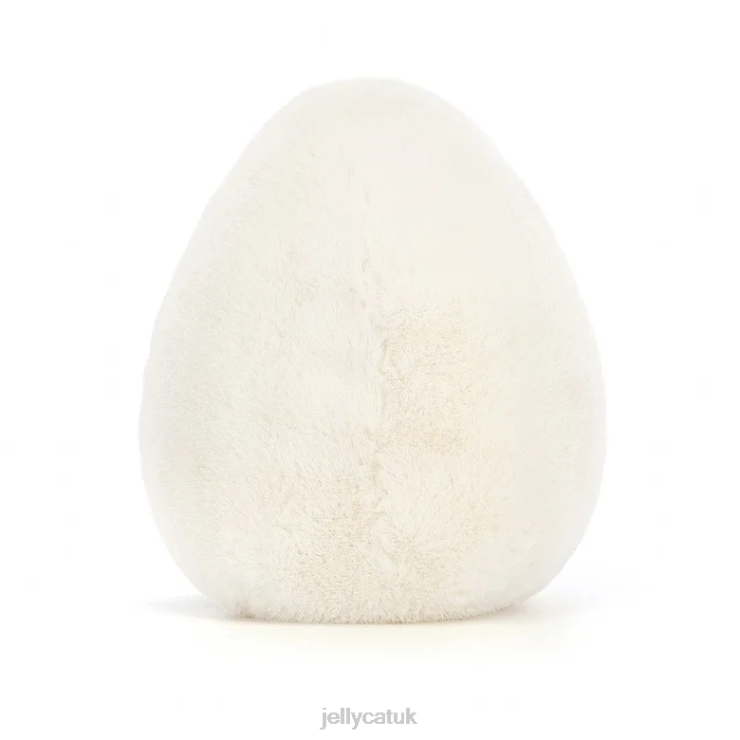 Jellycat Toy V248Z55 Amuseable Boiled Egg Chic White and Yellow