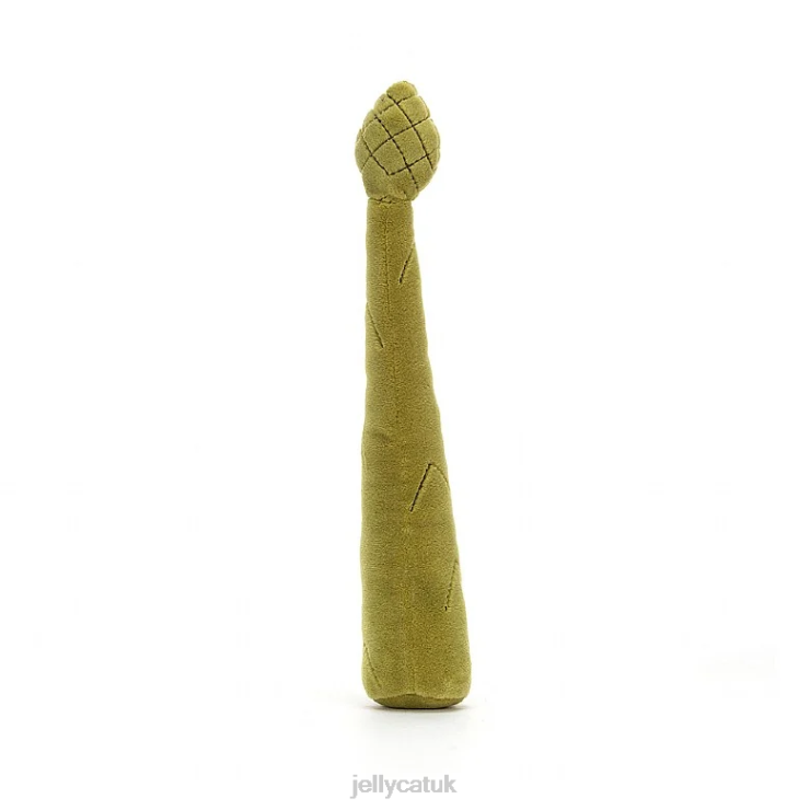 Jellycat Toy V248Z564 Vivacious Vegetable Asparagus Green