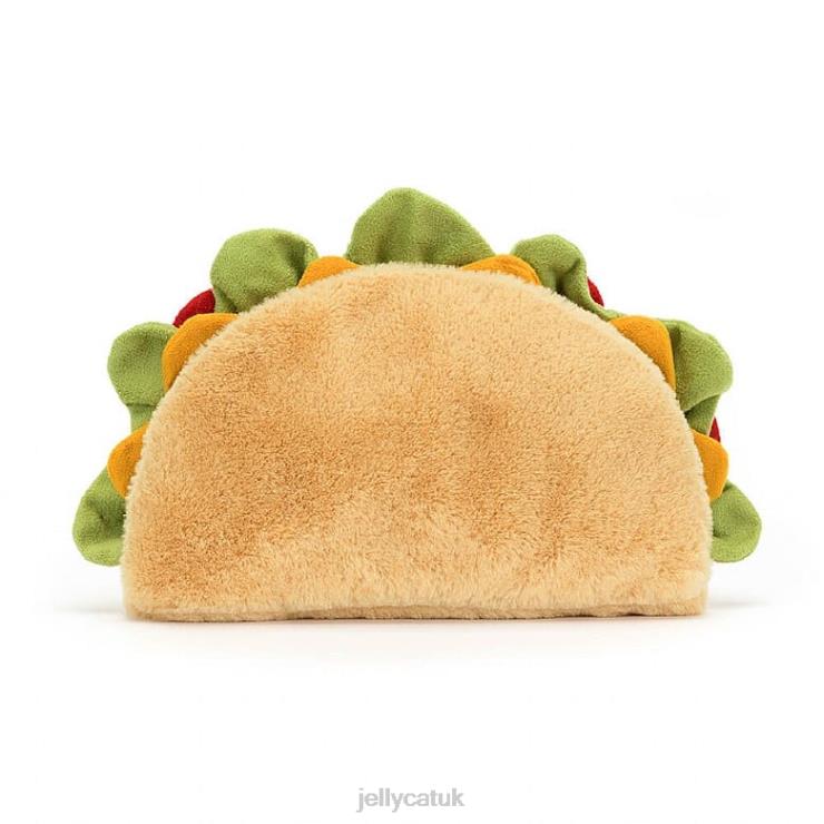 Jellycat Toy V248Z57 Amuseable Taco Beige