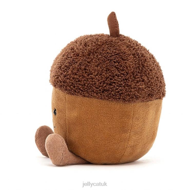 Jellycat Toy V248Z575 Amuseable Acorn Brown