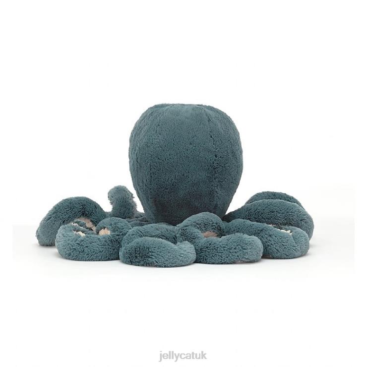 Jellycat Toy V248Z582 Storm Octopus Blue