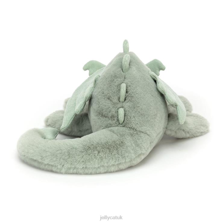 Jellycat Toy V248Z585 Sage Dragon Pale Green