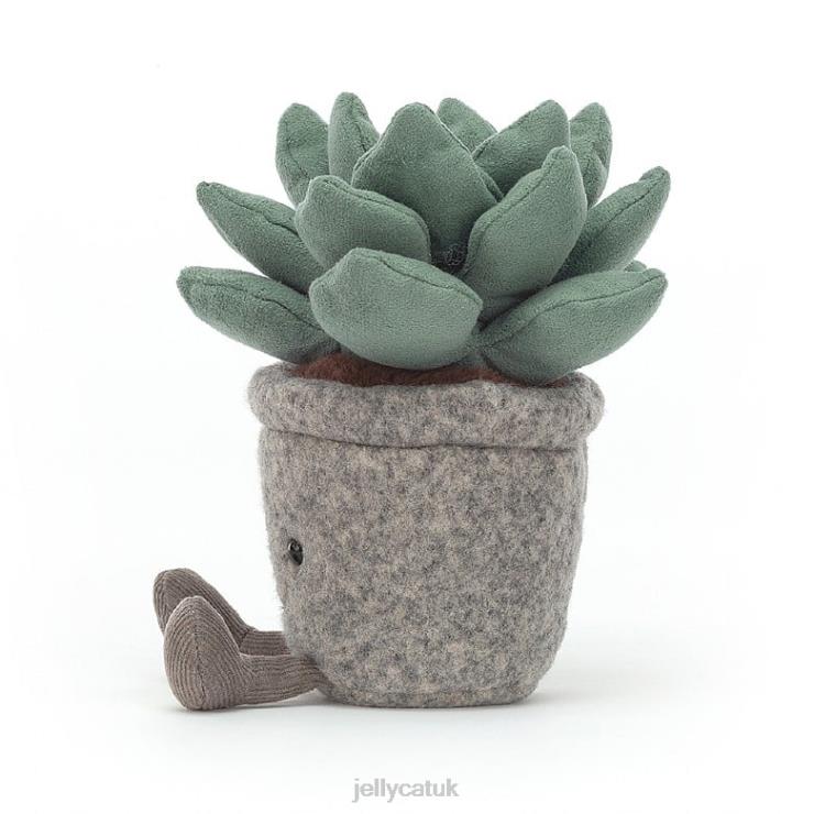 Jellycat Toy V248Z595 Silly Succulent Azulita Multi-colour