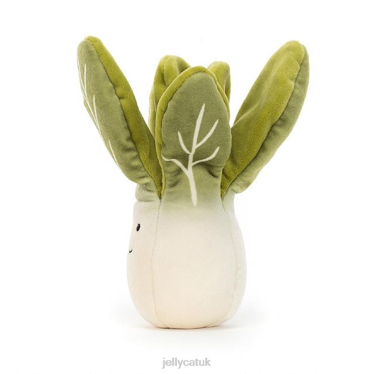 Jellycat Toy V248Z596 Vivacious Vegetable Bok Choy Green