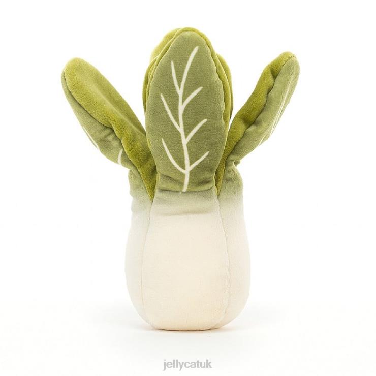 Jellycat Toy V248Z596 Vivacious Vegetable Bok Choy Green