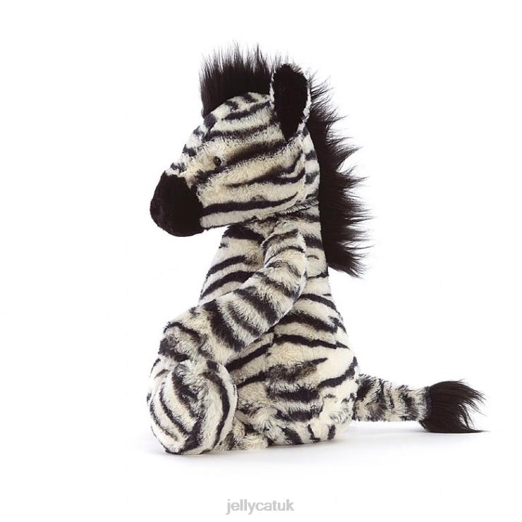 Jellycat Toy V248Z611 Bashful Zebra Black and White