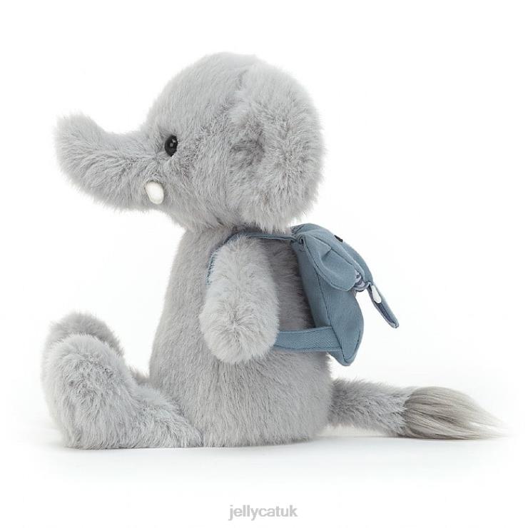 Jellycat Toy V248Z618 Backpack Elephant Grey