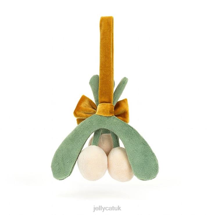 Jellycat Toy V248Z62 Amuseable Mistletoe Cream