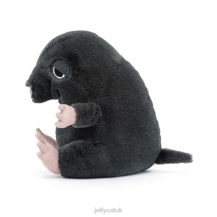 Jellycat Toy V248Z621 Cuddlebud Morgan Mole Black