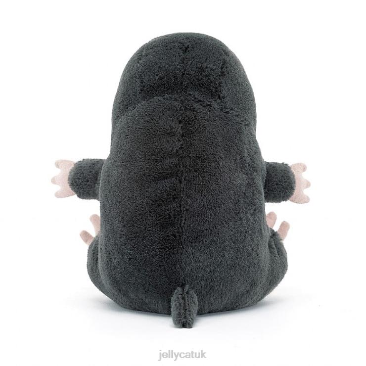 Jellycat Toy V248Z621 Cuddlebud Morgan Mole Black