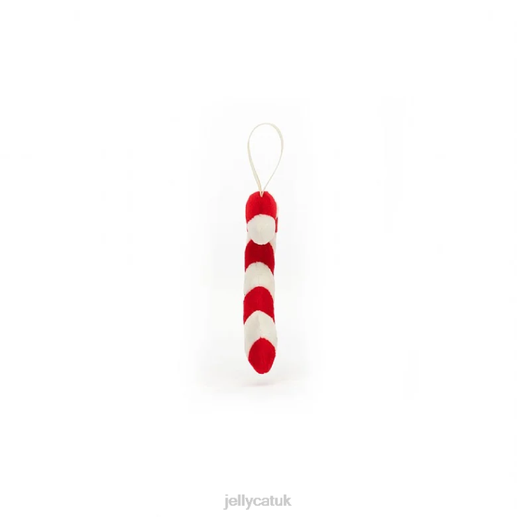 Jellycat Toy V248Z626 Festive Folly Candy Cane Multi-colour