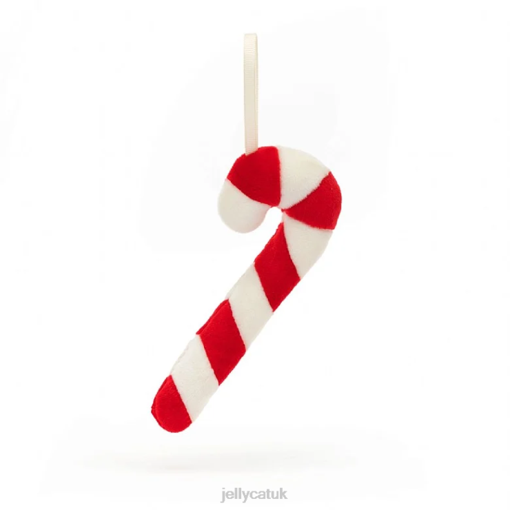 Jellycat Toy V248Z626 Festive Folly Candy Cane Multi-colour