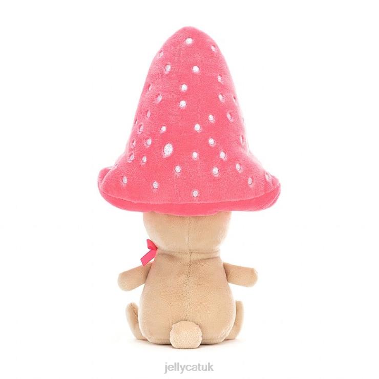 Jellycat Toy V248Z628 Fun-Guy Pattie Pink