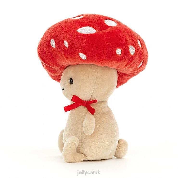 Jellycat Toy V248Z629 Fun-Guy Robbie Red