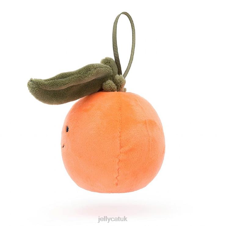 Jellycat Toy V248Z63 Festive Folly Clementine Orange