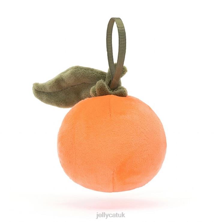 Jellycat Toy V248Z63 Festive Folly Clementine Orange