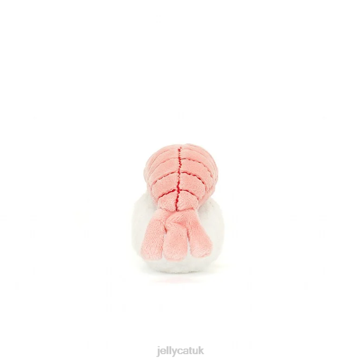 Jellycat Toy V248Z647 Sassy Sushi Nigiri Pink and White