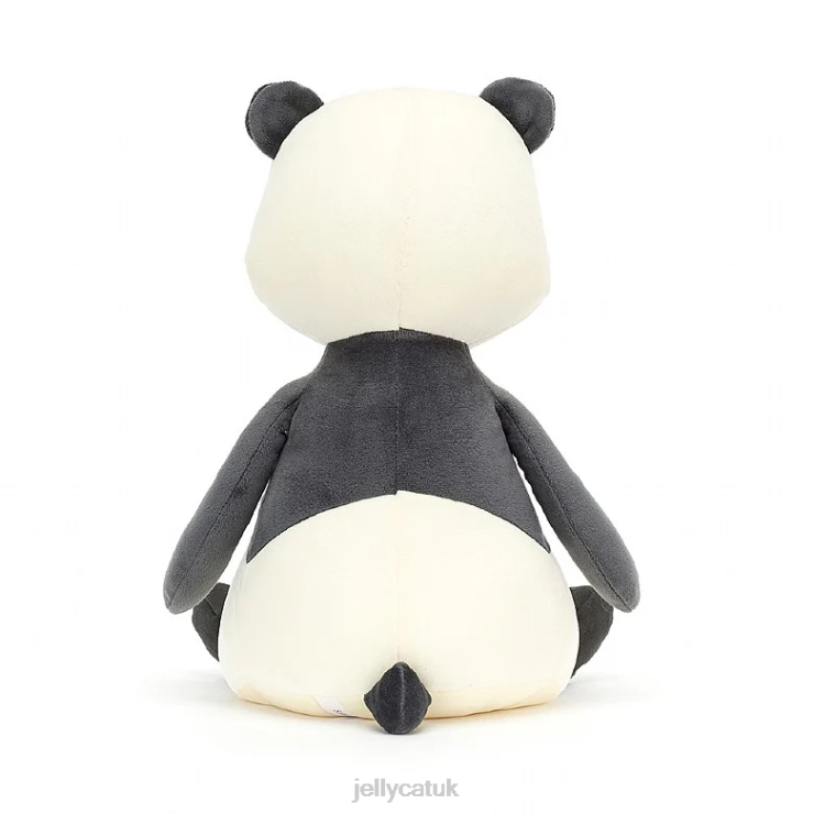 Jellycat Toy V248Z651 Sleepee Panda Black and White