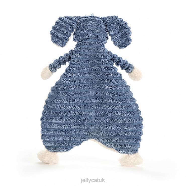 Jellycat Toy V248Z654 Cordy Roy Baby Elephant Soother Blue