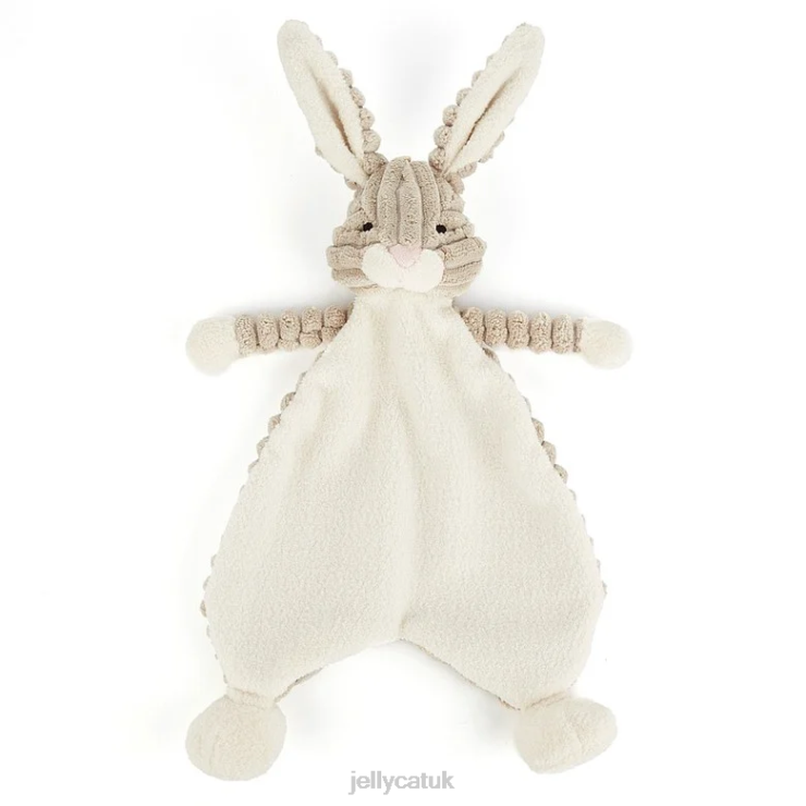 Jellycat Toy V248Z655 Cordy Roy Baby Hare Soother Beige