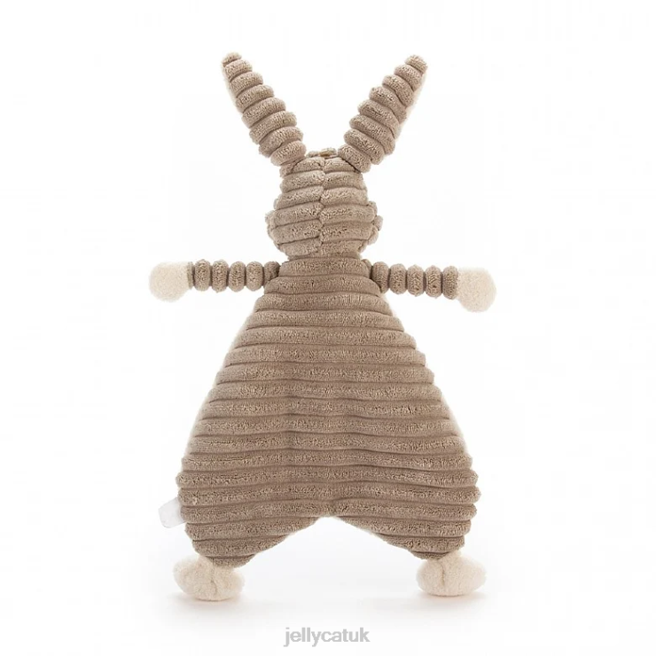 Jellycat Toy V248Z655 Cordy Roy Baby Hare Soother Beige