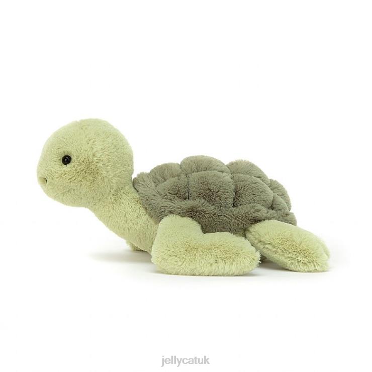 Jellycat Toy V248Z658 Tully Turtle Green