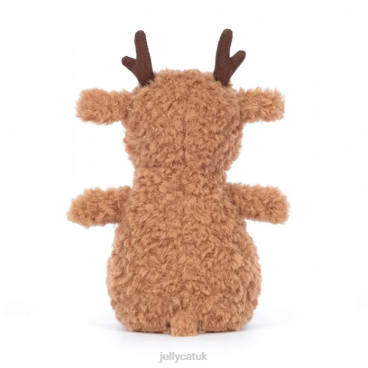 Jellycat Toy V248Z666 Wee Reindeer Brown