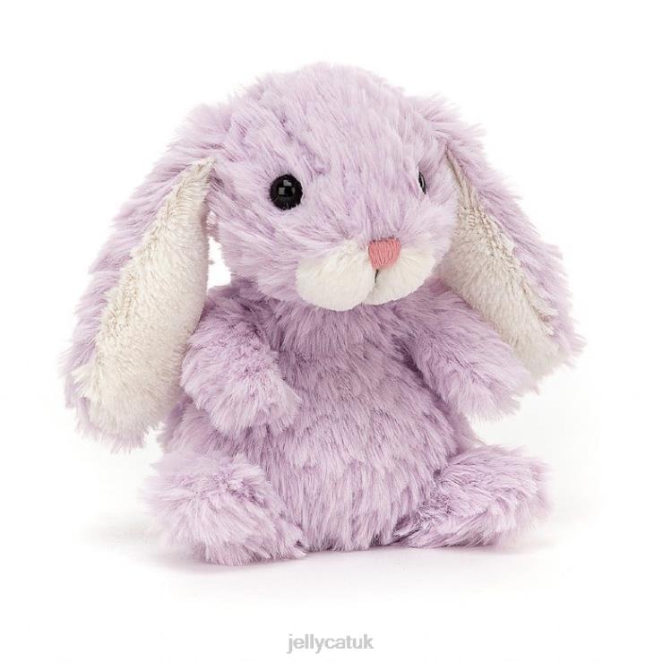 Jellycat Toy V248Z668 Yummy Bunny Lavender Lilac