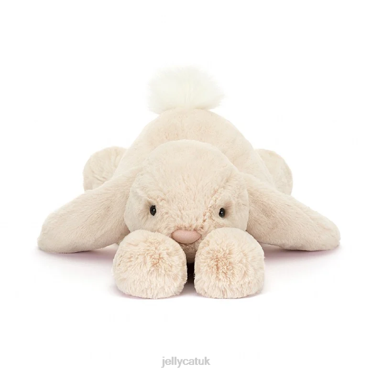 Jellycat Toy V248Z669 Smudge Rabbit Big Beige