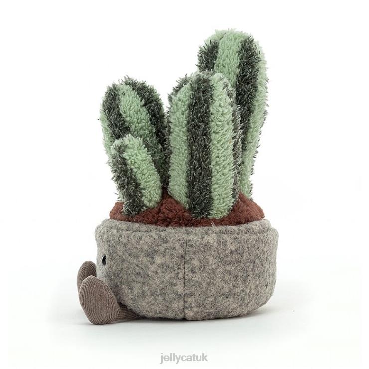 Jellycat Toy V248Z673 Silly Succulent Columnar Cactus Green