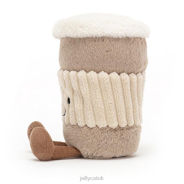 Jellycat Toy V248Z675 Amuseable Coffee-To-Go Beige