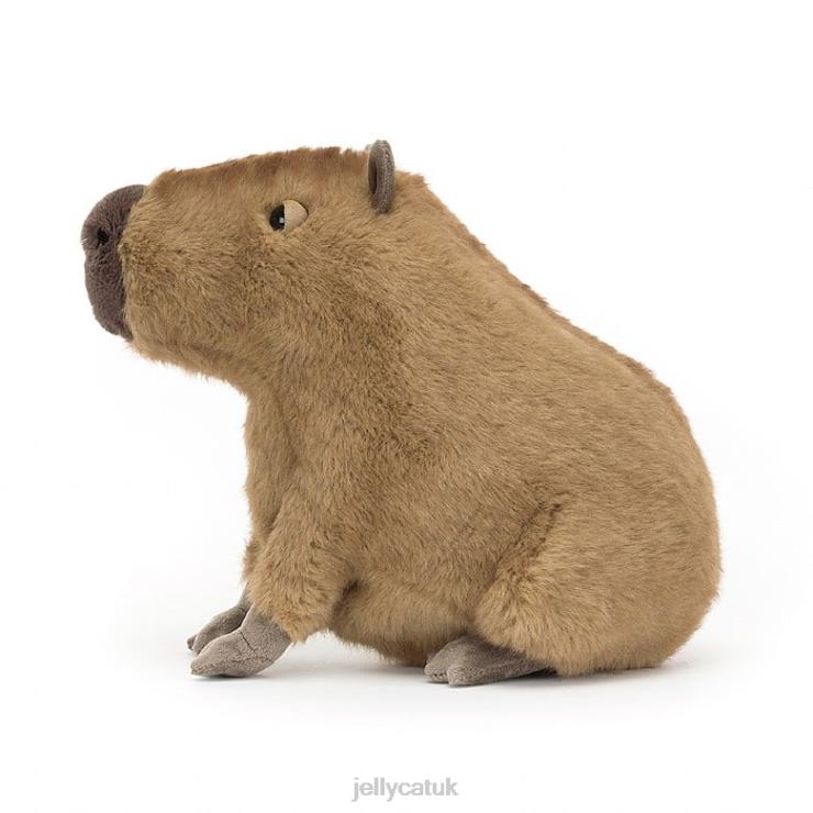 Jellycat Toy V248Z678 Clyde Capybara Brown