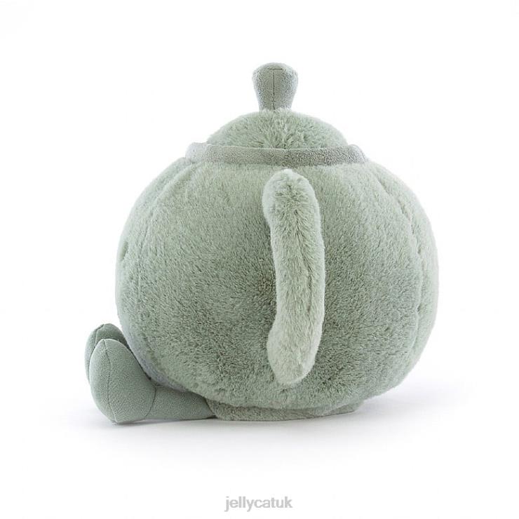 Jellycat Toy V248Z71 Amuseable Teapot Green