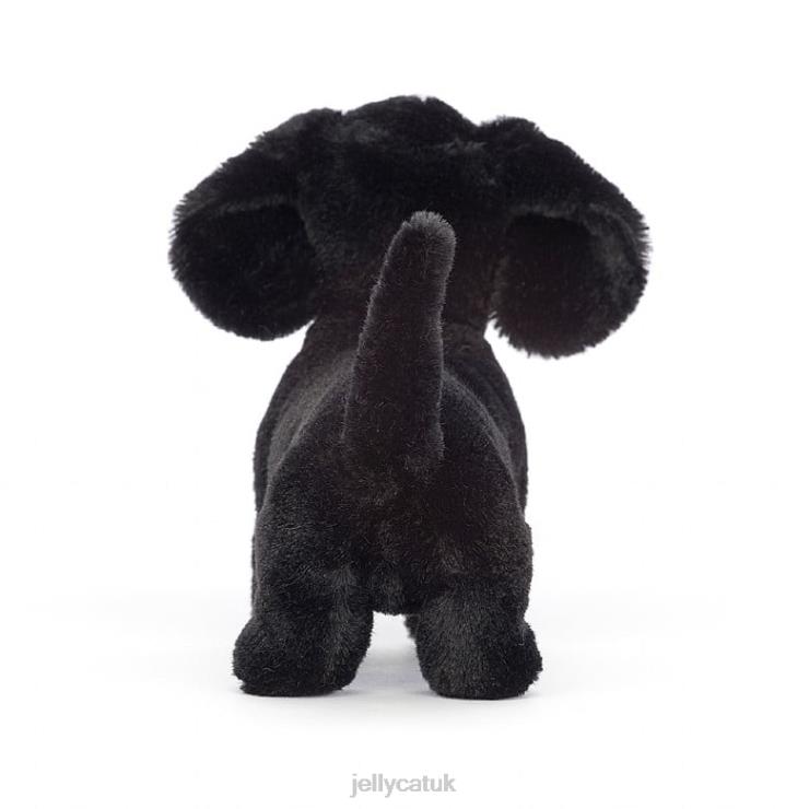 Jellycat Toy V248Z721 Freddie Sausage Dog Black