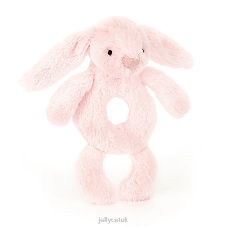 Jellycat Toy V248Z743 Bashful Bunny Grabber Pink