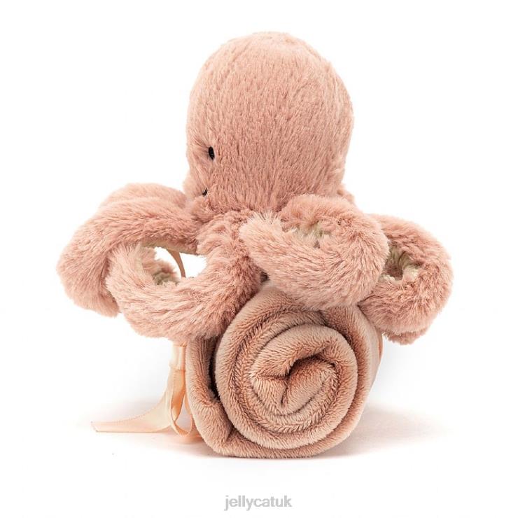 Jellycat Toy V248Z768 Odell Octopus Soother Apricot