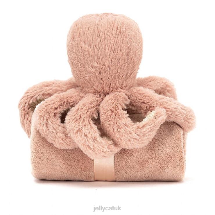 Jellycat Toy V248Z768 Odell Octopus Soother Apricot