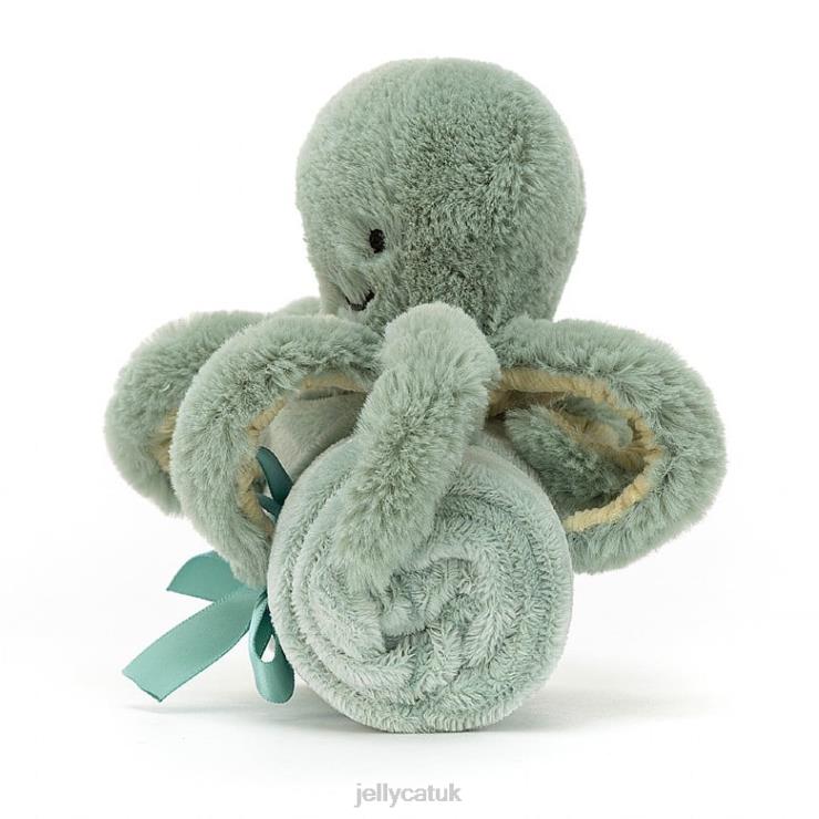 Jellycat Toy V248Z768 Odell Octopus Soother Apricot