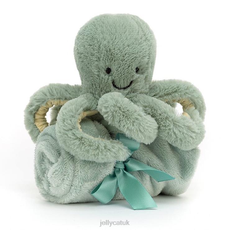 Jellycat Toy V248Z768 Odell Octopus Soother Apricot