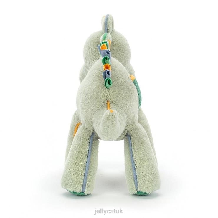 Jellycat Toy V248Z769 Peek-a-Boo Dino Activity Toy Green