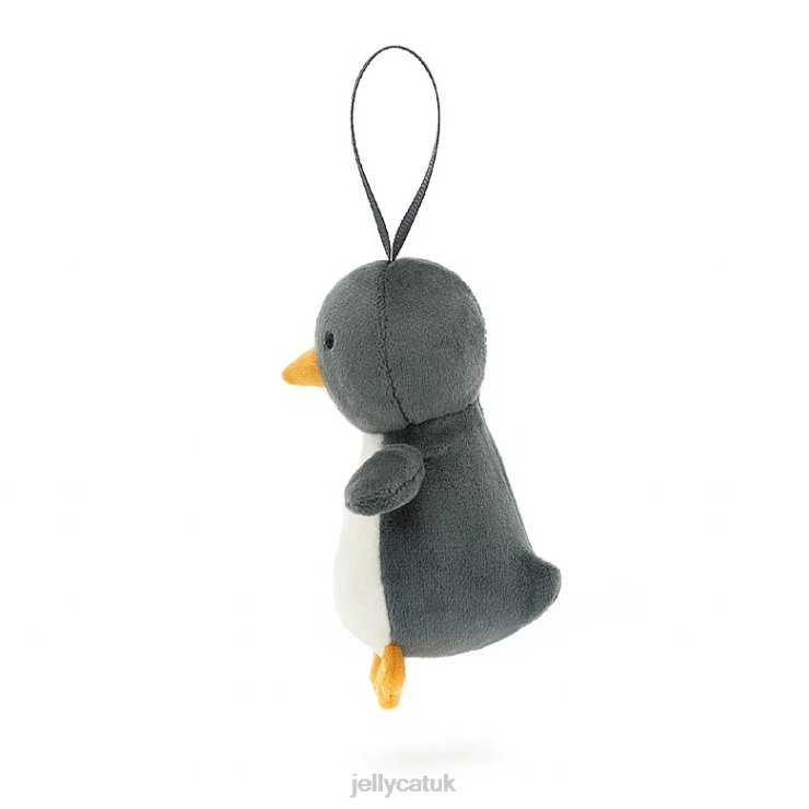 Jellycat Toy V248Z79 Festive Folly Penguin Black and White