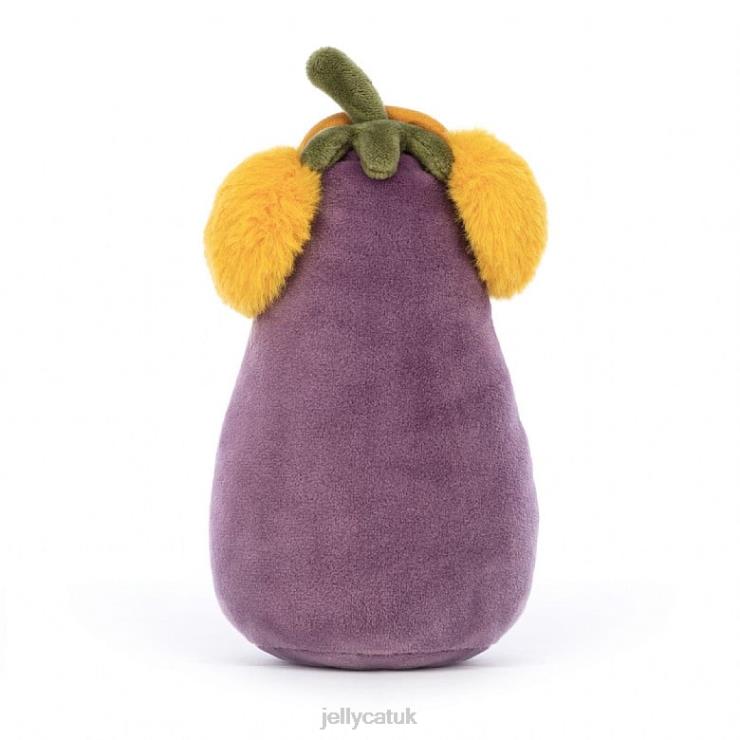 Jellycat Toy V248Z94 Toastie Vivacious Aubergine Purple