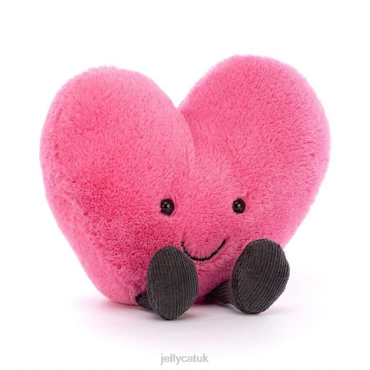 Jellycat Toy V248Z22 Amuseable Hot Heart Pink