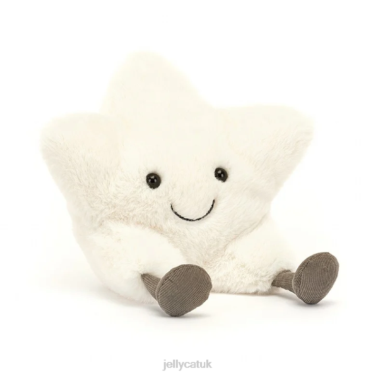 Jellycat Toy V248Z33 Amuseable Star Cream