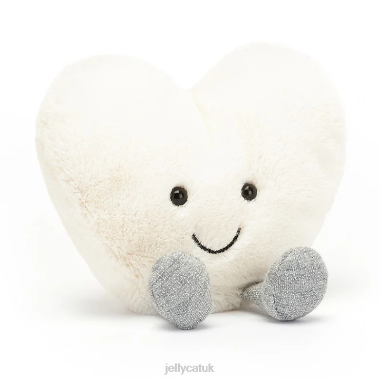 Jellycat Toy V248Z574 Amuseable Heart Cream