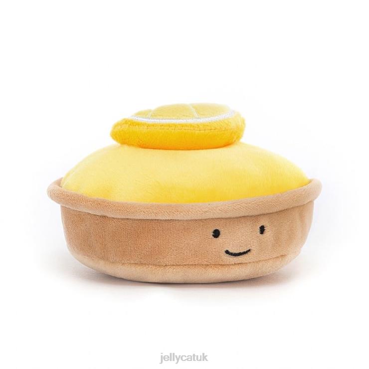 Jellycat Toy V248Z137 Pretty Patisserie Tarte Au Citron Multi-colour