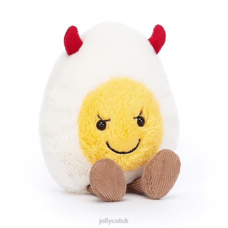 Jellycat Toy V248Z18 Amuseable Devilled Egg Multi-colour